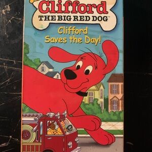Clifford The Big Red Dog - Clifford Saves The Day (VHS, 2001)